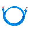 Kabel RJ45 CAT 6 S/FTP AWG27 LSZH niebieski 1m - obrazek 3