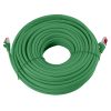 Kabel RJ45 CAT 6 S/FTP AWG27 LSZH zielony 15m - obrazek 3