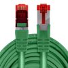Kabel RJ45 CAT 6 S/FTP AWG27 LSZH zielony 3m - obrazek 2
