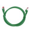 Kabel RJ45 CAT 6 S/FTP AWG27 LSZH zielony 5m - obrazek 3
