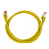 Kabel RJ45 CAT 6 S/FTP AWG27 LSZH żółty 0,5m - obrazek 3