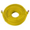 Kabel RJ45 CAT 6 S/FTP AWG27 LSZH żółty 15m - obrazek 3