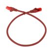 Kabel RJ45 CAT 6 U/UTP AWG24 czerwony 2m - obrazek 3