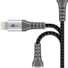 Kabel USB 2.0 - Apple Lightning Goobay TEXTIL 2m - obrazek 2