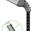 Kabel USB 2.0 - Apple Lightning Goobay TEXTIL 2m - obrazek 3