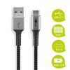 Kabel USB-C - USB-A 2.0 Goobay TEXTIL 1m - obrazek 4