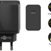 Ładowarka sieciowa USB-C PD 18W Goobay + kabel 1m - obrazek 5