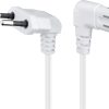 Kabel zasilający ósemka C7 Goobay 2x90 biały 5m