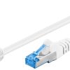 Kabel LAN Patchcord CAT 6A S/FTP 1x90 biały 5m