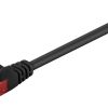 Kabel LAN Patchcord CAT 6 U/UTP CZARNY 3m - obrazek 2