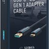 CLICKTRONIC Kabel USB 3.0 - USB-C 3m