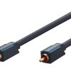 CLICKTRONIC Kabel Audio 1xRCA - 1xRCA Coaxial 1m - obrazek 3