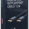 CLICKTRONIC Kabel DisplayPort DP - DP 1.2 4K 1m