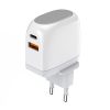 Ładowarka USB 30W panel LED kabel USB-C Lightning - obrazek 3