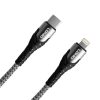 Kabel USB-C - Lightning LDNIO 1m szary 30W LC111 - obrazek 2
