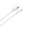 Kabel USB-A - micro-USB LDNIO 1m 2,1A biały LS541M
