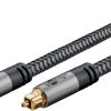 Kabel Optyczny Toslink Goobay Plus TEXTIL 3m - obrazek 3