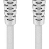 Kabel USB-C 2.0 Goobay SuperSoft TEXTIL biały 3m