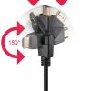 Kabel HDMI Obrotowy Goobay Czarny 2m - obrazek 3