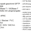 Kabel LAN Patchcord CAT 6A S/FTP czerwony 10m - obrazek 3