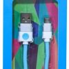Kabel USB - microUSB 2.0 ORIGAMI 2m Niebieski