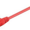 Kabel LAN Patchcord CAT 6 U/UTP CZERWONY 3m