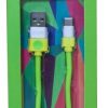 Kabel USB - microUSB 2.0 ORIGAMI 1m Zielony
