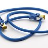 Kabel LAN Patchcord CAT 7 S/FTP niebieski - 20m - obrazek 3
