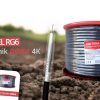 Kabel RG6 Spacetronik DOKA PE 4K Trishield 1mb - obrazek 4
