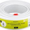 Kabel Koncentryczny RG6 Goobay 2xEKR 90dB CCS 25m