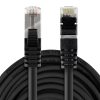 Kabel RJ45 CAT8 S/FTP AWG26 CU LSZH czarny 20m - obrazek 2