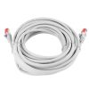 Kabel RJ45 CAT 6 S/FTP AWG27 LSZH biały 7,5m - obrazek 3