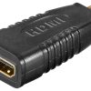 Adapter gniazdo HDMI - wtyk mini HDMI 1.4 Goobay