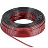 Kabel głośnikowy Goobay 2x2,5mm CCA 50m black-red