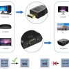 Adapter wtyk DisplayPort na gniazdo VGA SPD-V01 - obrazek 2