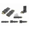 Adapter wt. HDMI - gn. HDMI  zm.kąta 180/obrót 360 - obrazek 3